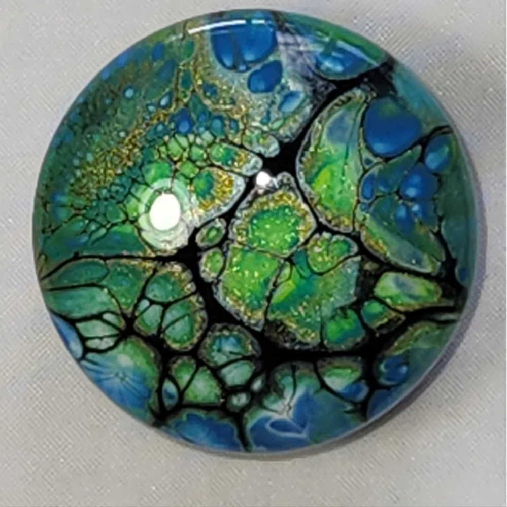 Hand Crafted Cabinet Door Knobs Decorative Acrylic Resin Kitchen Bathroom